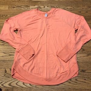 Athleta Mindset Sweatshirt Beach Peach